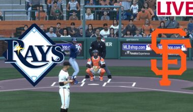 🔴LIVE 🔴Tampa Bay Rays   VS San Francisco Giants / August 15/ Envivo TV/MLB THE SHOW 25