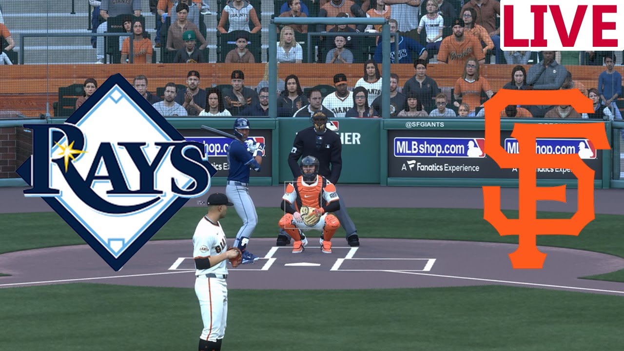 🔴LIVE 🔴Tampa Bay Rays   VS San Francisco Giants / August 15/ Envivo TV/MLB THE SHOW 25