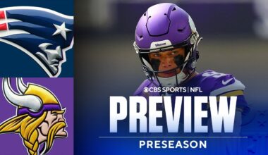 NFL Preseason Game Preview: Patriots at Vikings | J.J. McCarthy not playing, players to watch & MORE