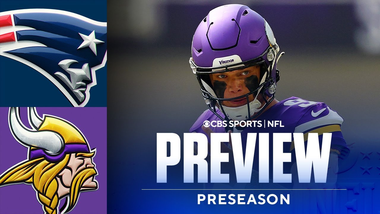 NFL Preseason Game Preview: Patriots at Vikings | J.J. McCarthy not playing, players to watch & MORE