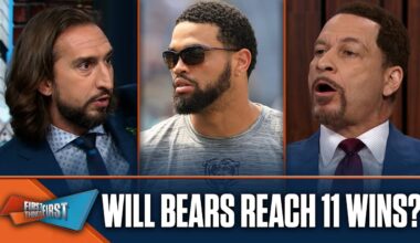Steelers finish 7-10, will Cowboys hit 11-6 ceiling, or 5-12 floor, Bears 11-6? | FIRST THINGS FIRST