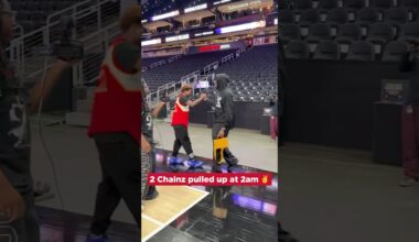 That’s real Atlanta love 🔥🔥 #nba #2chainz @ItsDavisss @ImDavisssLive