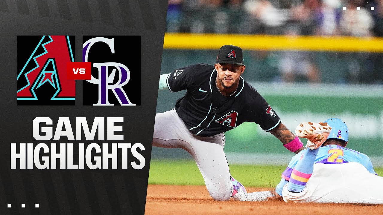 D-backs vs. Rockies Game Highlights (8/15/25) | MLB Highlights
