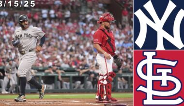 New York Yankees Highlights: vs St. Louis Cardinals | 8/15/25
