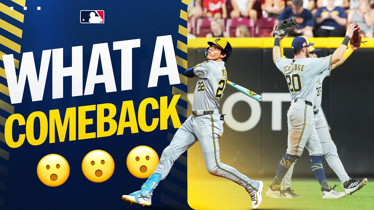 Brewers EPIC COMEBACK for 13th STRAIGHT WIN! 😮