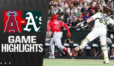 Angels vs. A's Game Highlights (8/15/25) | MLB Highlights
