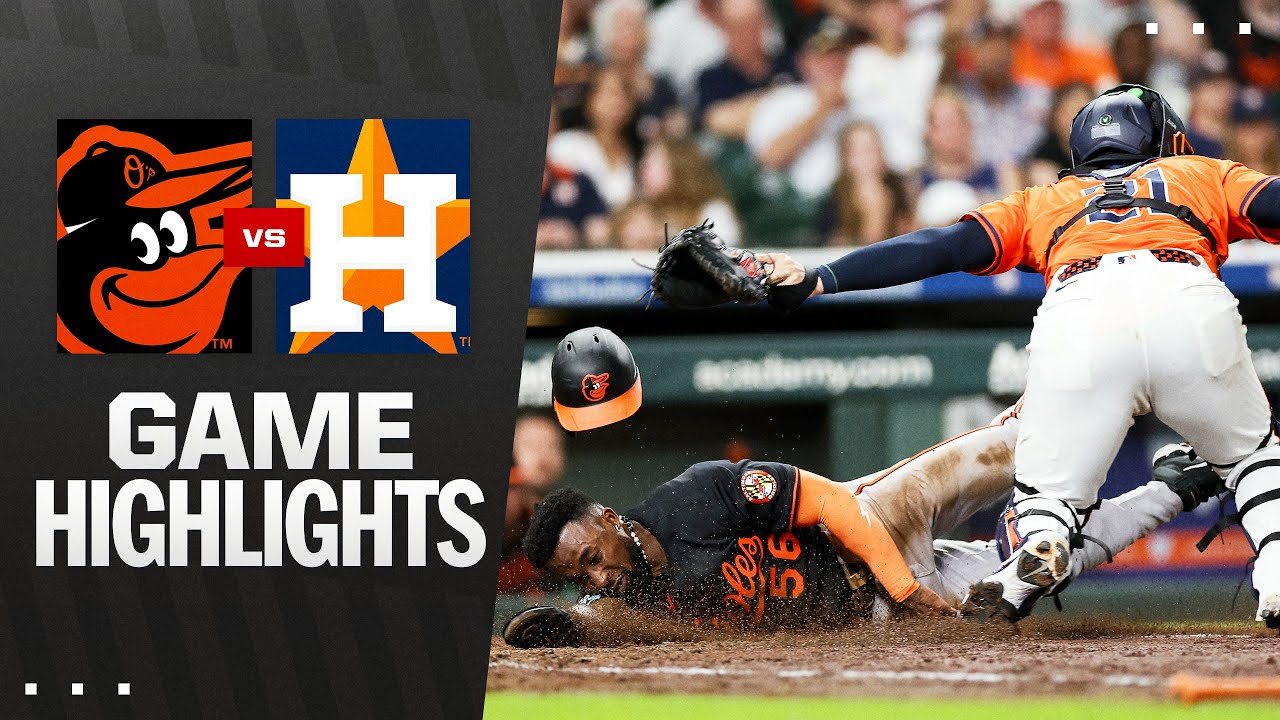 Orioles vs. Astros Game Highlights (8/15/25) | MLB Highlights