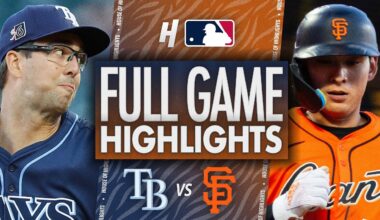 Tampa Bay Rays vs San Francisco Giants - FULL GAME HIGHLIGHTS | August 15, 2025 MLB Season
