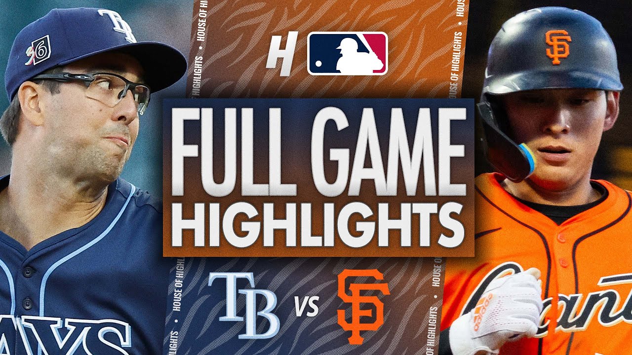 Tampa Bay Rays vs San Francisco Giants - FULL GAME HIGHLIGHTS | August 15, 2025 MLB Season