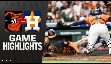 Orioles vs. Astros Game Recap (8/15/25) | MLB Highlights | Baltimore Orioles