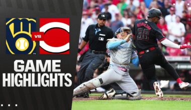 Brewers vs. Reds Game Highlights (8/15/25) | MLB Highlights