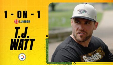 Exclusive Interview with T.J. Watt | 1-on-1 | Pittsburgh Steelers