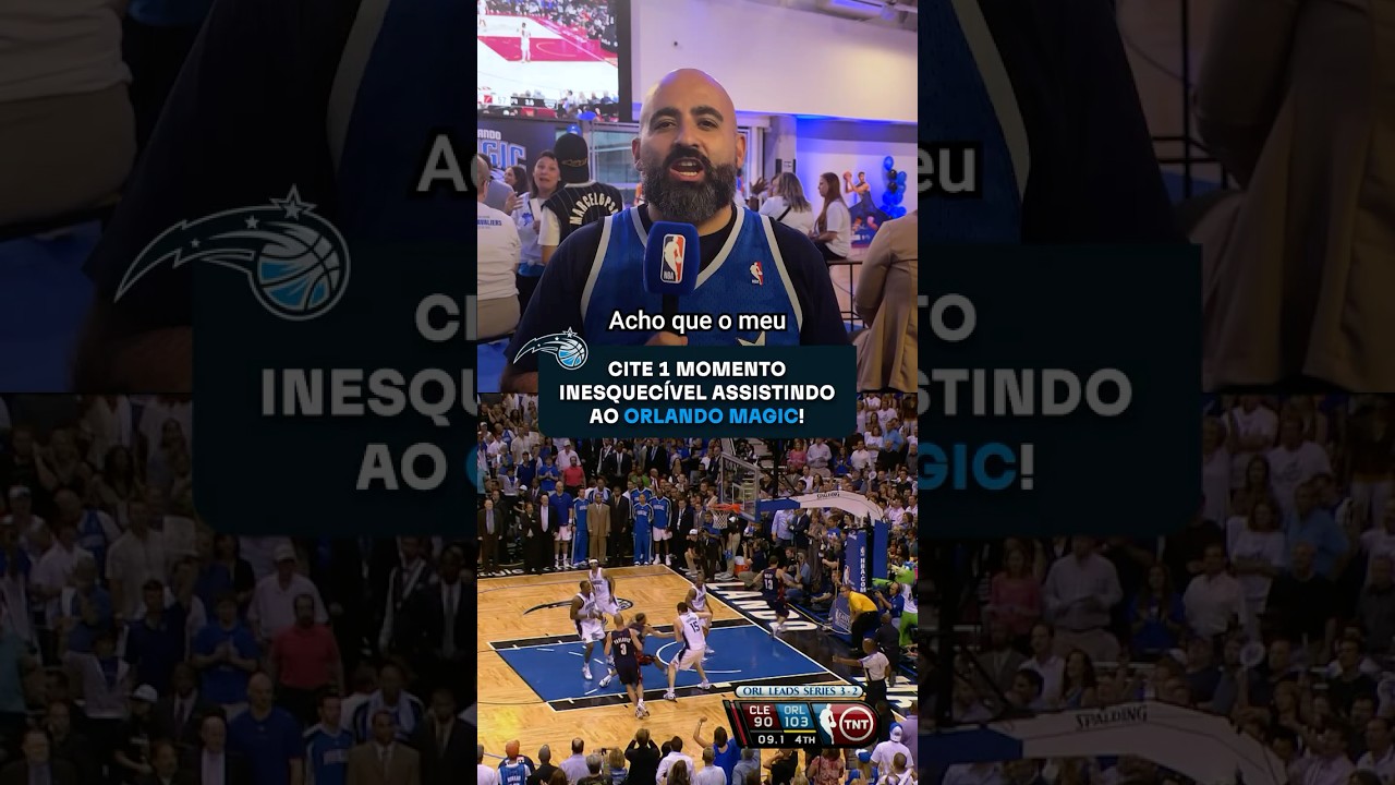 MOMENTOS INESQUECÍVEIS DO ORLANDO MAGIC! 👀🪄 #Shorts #nba #basquete