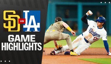 Padres vs. Dodgers Game Highlights (8/15/25) | MLB Highlights