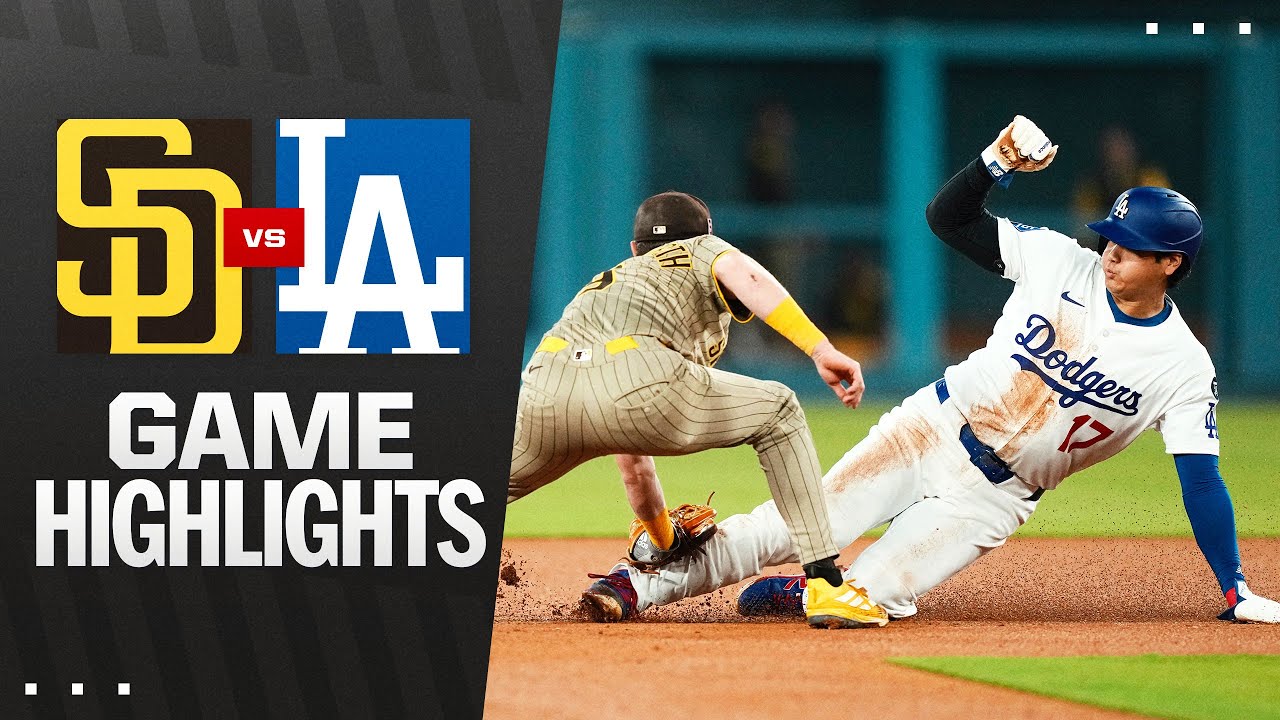 Padres vs. Dodgers Game Highlights (8/15/25) | MLB Highlights