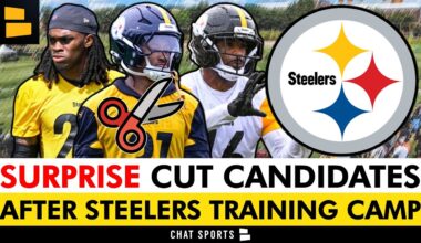 SURPRISE Steelers Cut Candidates After Steelers Training Camp At St. Vincent College In Latrobe