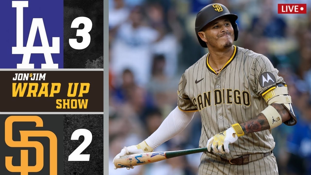 Padres vs Dodgers Postgame Wrap Up Show: Dodgers 3 Padres 2