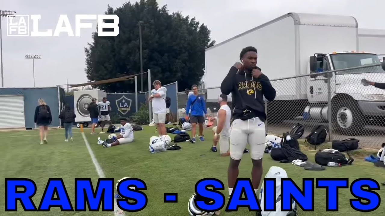 What We Saw And Heard At The Los Angeles Rams Joint Practice With The New Orleans Saints