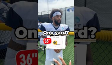 Can the Cowboys blindly pull 1 yard? 🤔