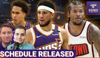 The Phoenix Suns Schedule Is RELEASED, Will They Be A Playoff Team Next Season?