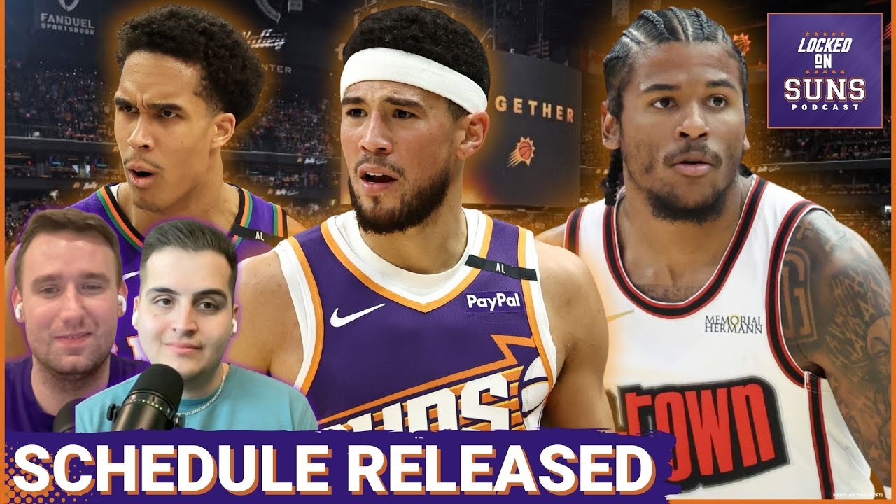 The Phoenix Suns Schedule Is RELEASED, Will They Be A Playoff Team Next Season?