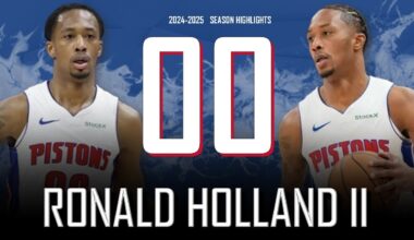 Ronald Holland II || 2024-2025 Detroit Pistons Highlights