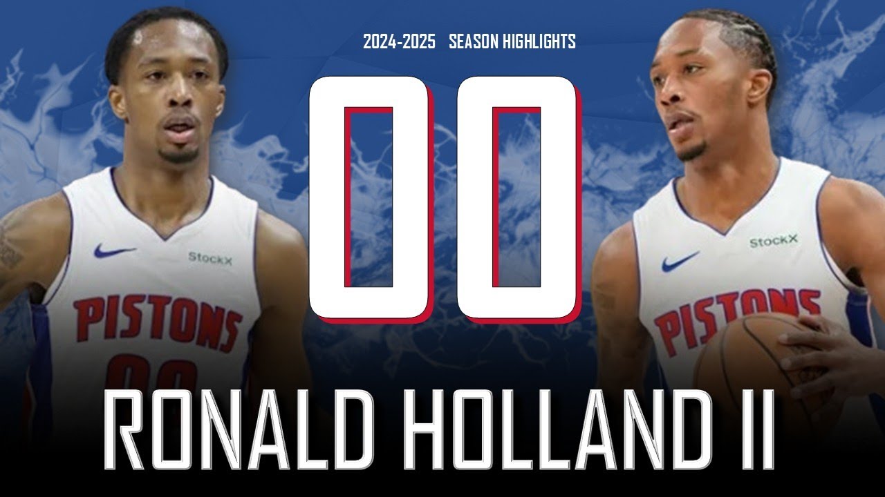 Ronald Holland II || 2024-2025 Detroit Pistons Highlights