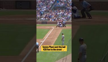 Tommy Pham absolutely demolished this ball 😮‍💨