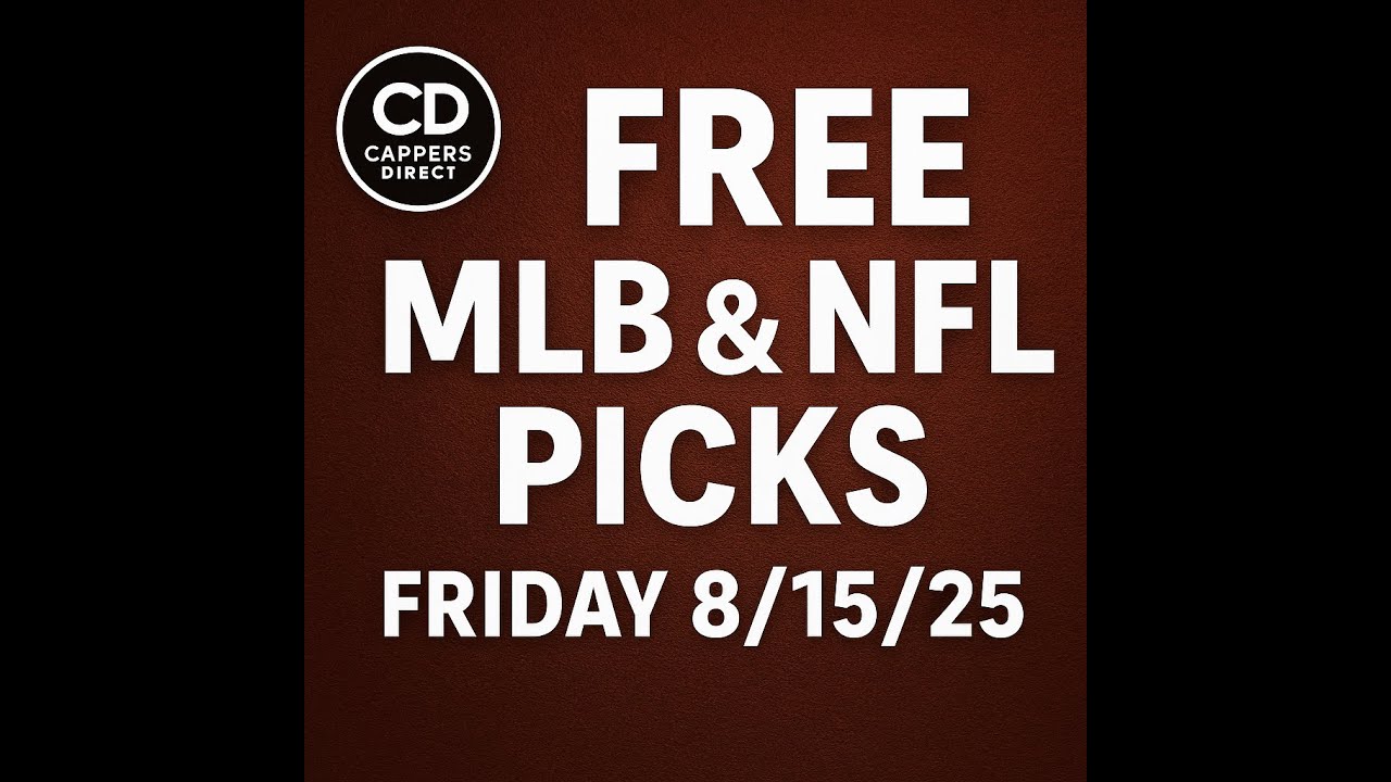 FREE MLB & NFL Picks & Predictions | Los Angeles Angels vs Oakland Athletics | Friday 8/15/25