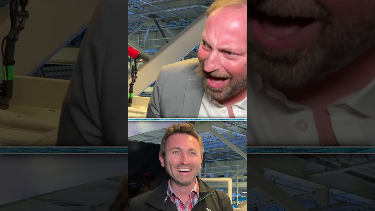 "Here are your San Jose Sharks!" 🎙️ Who else can hear it?