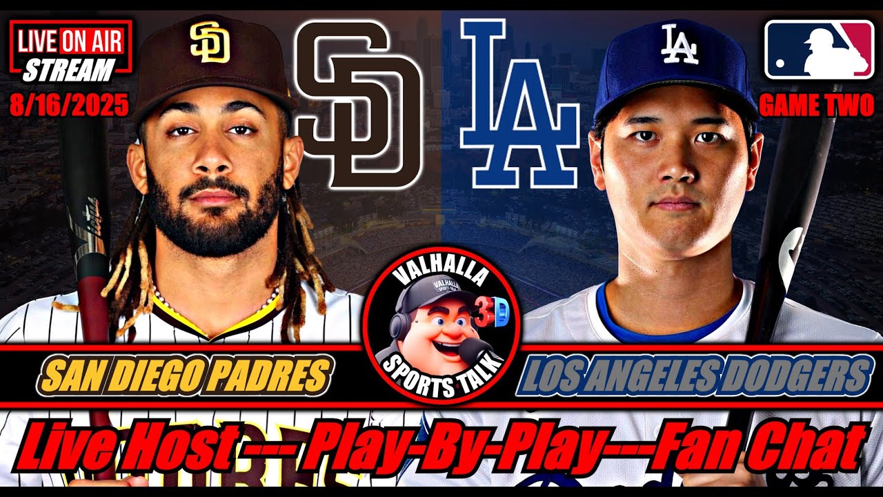 Los Angeles Dodgers vs San Diego Padres ⚾ MLB Baseball 🟢 LIVE STREAM MLB in 3D.