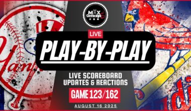 🔴LIVE New York Yankees vs St. Louis Cardinals - Play-By-Play & Reactions (8/16/25)