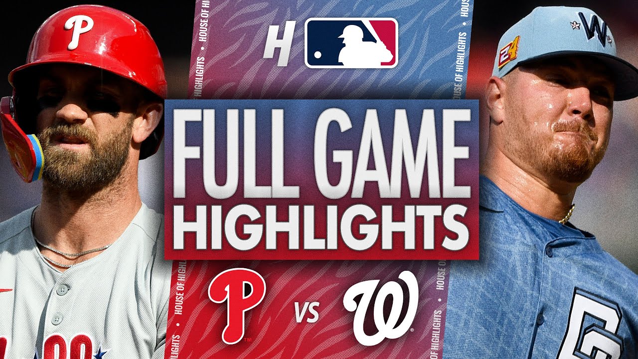 Philadelphia Phillies vs Washington Nationals - FULL GAME HIGHLIGHTS | August 16, 2025 MLB Season