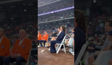 What a day for Billy the Kid. Today, we retired his number! #houston #astros @HoustonMethodist