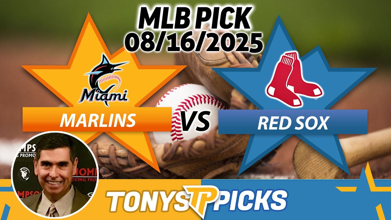 Miami Marlins vs Boston Red Sox Pick 8/16/25 MLB Pick Prediction