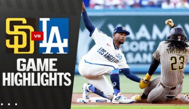 Padres vs. Dodgers Game Highlights (8/16/25) | MLB Highlights