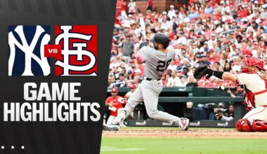 Yankees vs. Cardinals Game Highlights (8/16/25) | MLB Highlights
