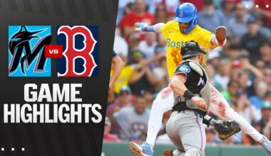 Marlins vs. Red Sox Game Highlights (8/16/25) | MLB Highlights