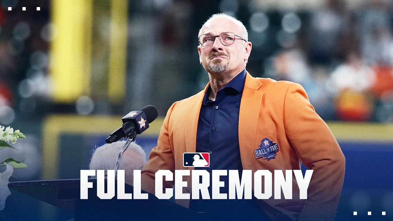 FULL CEREMONY: Astros retire Hall of Famer Billy Wagner's number!