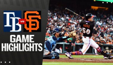 Rays vs. Giants Game Highlights (8/16/25) | MLB Highlights