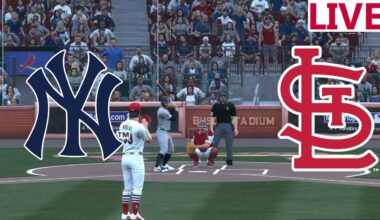 🔴LIVE 🔴New York Yankees VS St Louis Cardinals/August 16/ Major League Baseball/MLB THE SHOW 25