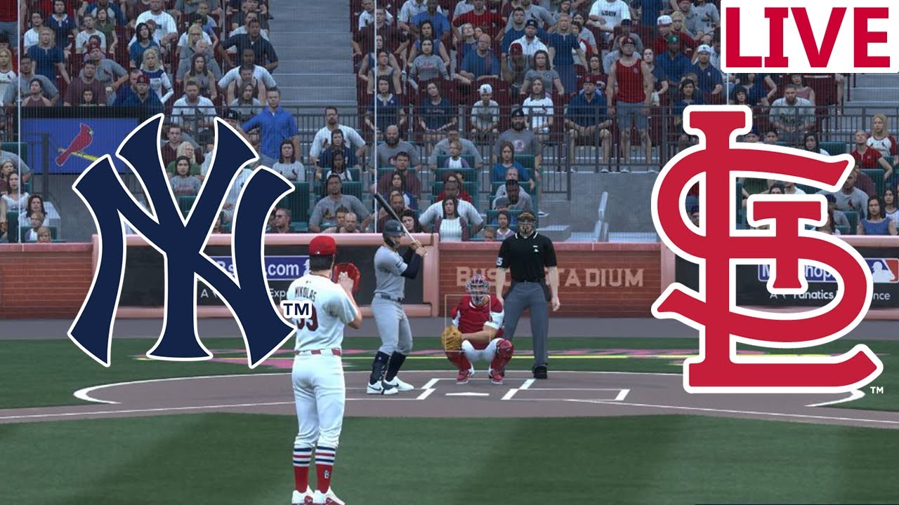🔴LIVE 🔴New York Yankees VS St Louis Cardinals/August 16/ Major League Baseball/MLB THE SHOW 25