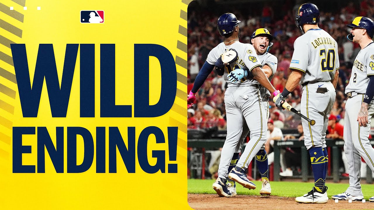 INSANE 11TH INNING! 🤯 | Brewers win 14th straight game