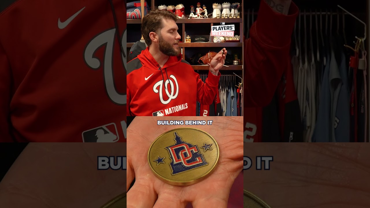 Nationals Pitchers Created Their Own Coin For U.S. Military Coin Swaps ❤️🇺🇸