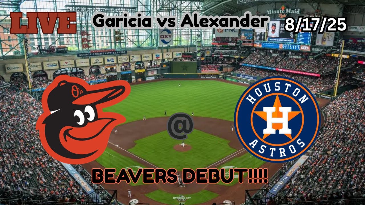 Baltimore Orioles @ Houston Astros | LIVE! Play-by-Play & Commentary | 8/16/25 | Game #123