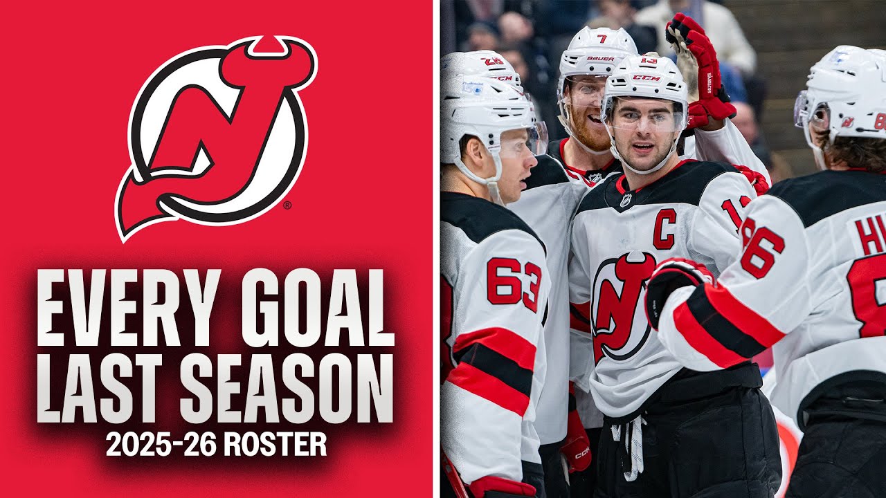EVERY GOAL last season from the 2025-26 NEW JERSEY DEVILS 👹 #32in32