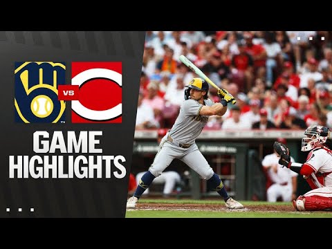 Brewers vs. Reds Game Highlights (8/16/25) | MLB Highlights