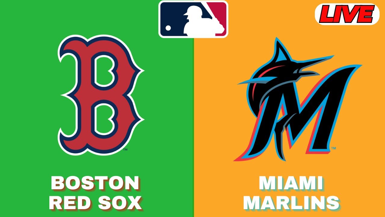 🔴LIVE : Miami Marlins Vs Boston Red Sox | MLB 2025 | MLB Live Baseball Score
