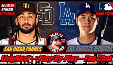 Los Angeles Dodgers vs San Diego Padres ⚾ MLB Baseball 🟢 LIVE STREAM MLB in 3D.