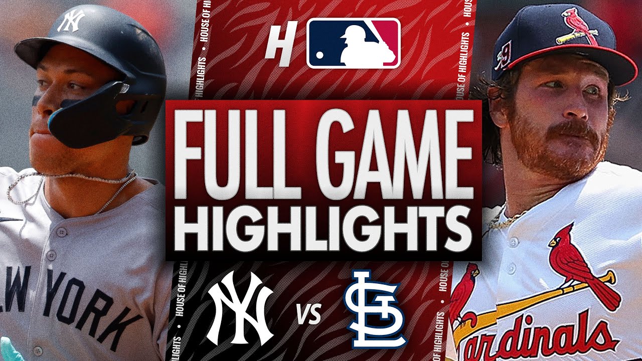 New York Yankees vs St. Louis Cardinals - FULL GAME HIGHLIGHTS | August 17, 2025 MLB Season